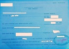 Payment receipt for registration fee